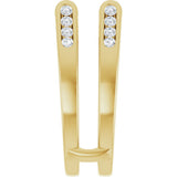 14K Yellow Gold 1/2 CTW Lab-Grown Diamond Ring Gurad