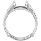 14K White 1/2 CTW Lab-Grown Diamond Ring Gurad
