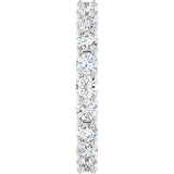Platinum 2 CTW Natural Diamond Eternity Band