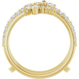 14K Yellow Lab-Grown Diamond Ring