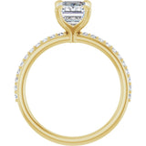 14K Yellow Gold 1 9/10 CTW Lab-Grown Diamond Engagement Ring
