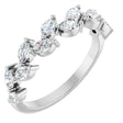 14K White Gold 5/8 CTW Lab-Grown Diamond Anniversary Band