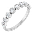 14K White Gold 1/4 CTW Lab-Grown Diamond  Anniversary Band