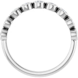 14K White Gold 1/3 CTW Lab-Grown Diamond Anniversary Band