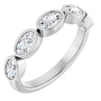 14K White Gold 1 1/4 CTW Natural Diamond Anniversary Band