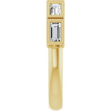 14K Yellow Gold 1/2 CTW Lab-Grown Diamond Anniversary Band