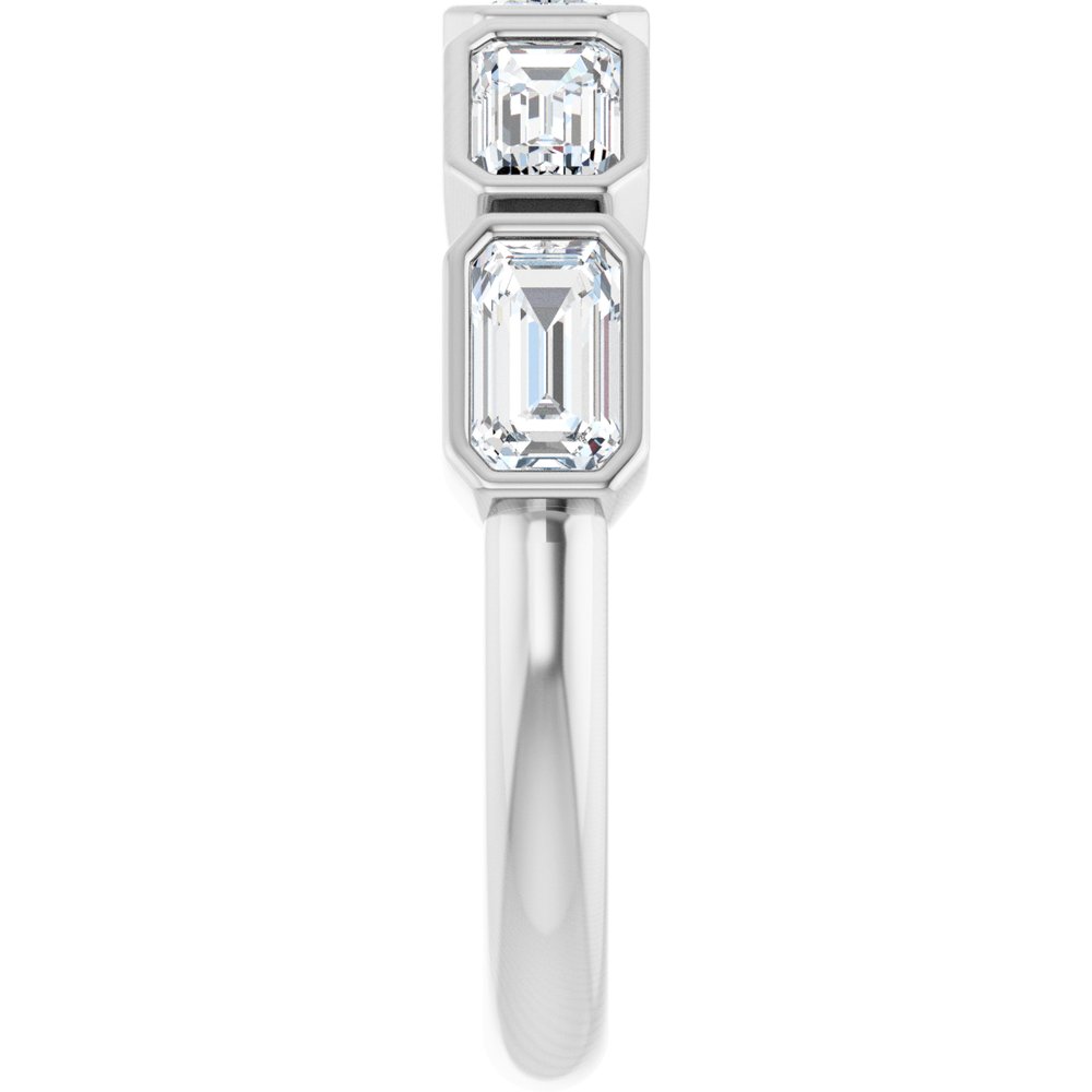 14K White Gold 1 1/2 CTW Lab-Grown Diamond Anniversary Band