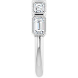 14K White Gold 1 1/2 CTW Lab-Grown Diamond Anniversary Band