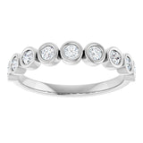 14K White Gold 1/3 CTW Lab-Grown Diamond Anniversary Band
