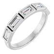 14K White Gold 1/2 CTW Natural Diamond Anniversary Band