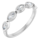 14K White Gold 1/3 CTW Lab-Grown Diamond Anniversary Band