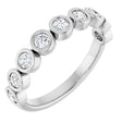 14K White Gold 1/2 CTW Lab-Grown Diamond  Anniversary Band