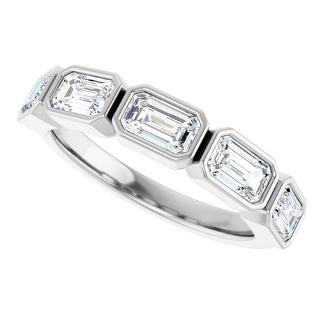 14K White Gold 1 1/2 CTW Lab-Grown Diamond Anniversary Band