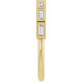 14K Yellow Gold 1/5 CTW Natural Diamond Anniversary Band