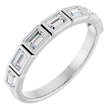 14K White 1/2 CTW Natural Diamond Anniversary Band