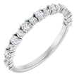 14K White Gold 3/8 CTW Lab-Grown Diamond Anniversary Band