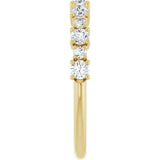 14K Yellow Gold 1/2 CTW Lab-Grown Diamond Anniversary Band