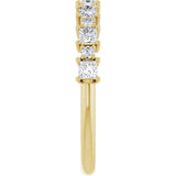 14K Yellow Gold 5/8 CTW Natural Diamond Anniversary Band
