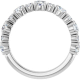 14K White Gold 1 1/4 CTW Lab-Grown Diamond Anniversary Band