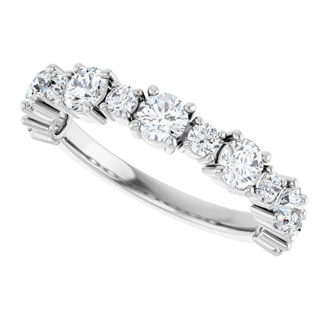 Platinum 1 1/4 CTW Lab-Grown Diamond Anniversary Band