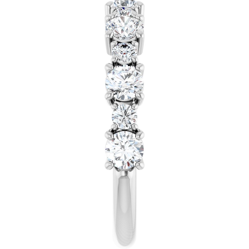 Platinum 1 1/4 CTW Lab-Grown Diamond Anniversary Band