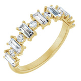 14K Yellow Gold 3/4 CTW Natural Diamond Anniversary Band