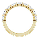 14K Yellow Gold 1 CTW Lab-Grown Diamond Anniversary Band