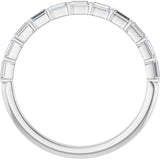 14K White Gold 1/5 CTW Lab-Grown Diamond Anniversary Band
