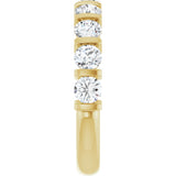 14K Yellow Gold 1 1/3 CTW Lab-Grown Diamond Anniversary Band