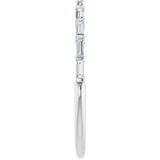 14K White Gold 1/5 CTW Lab-Grown Diamond Anniversary Band