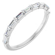 14K White Gold 3/8 CTW Lab-Grown Diamond Anniversary Band