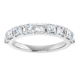 14K White Gold 1 1/3 CTW Lab-Grown Diamond Anniversary Band