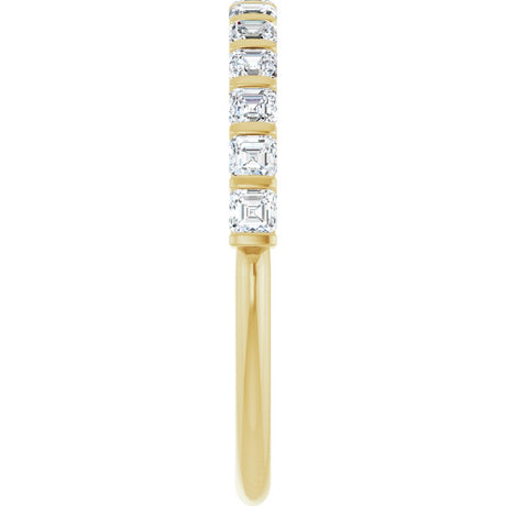 14K Yellow Gold 5/8 CTW Lab-Grown Diamond Anniversary Band