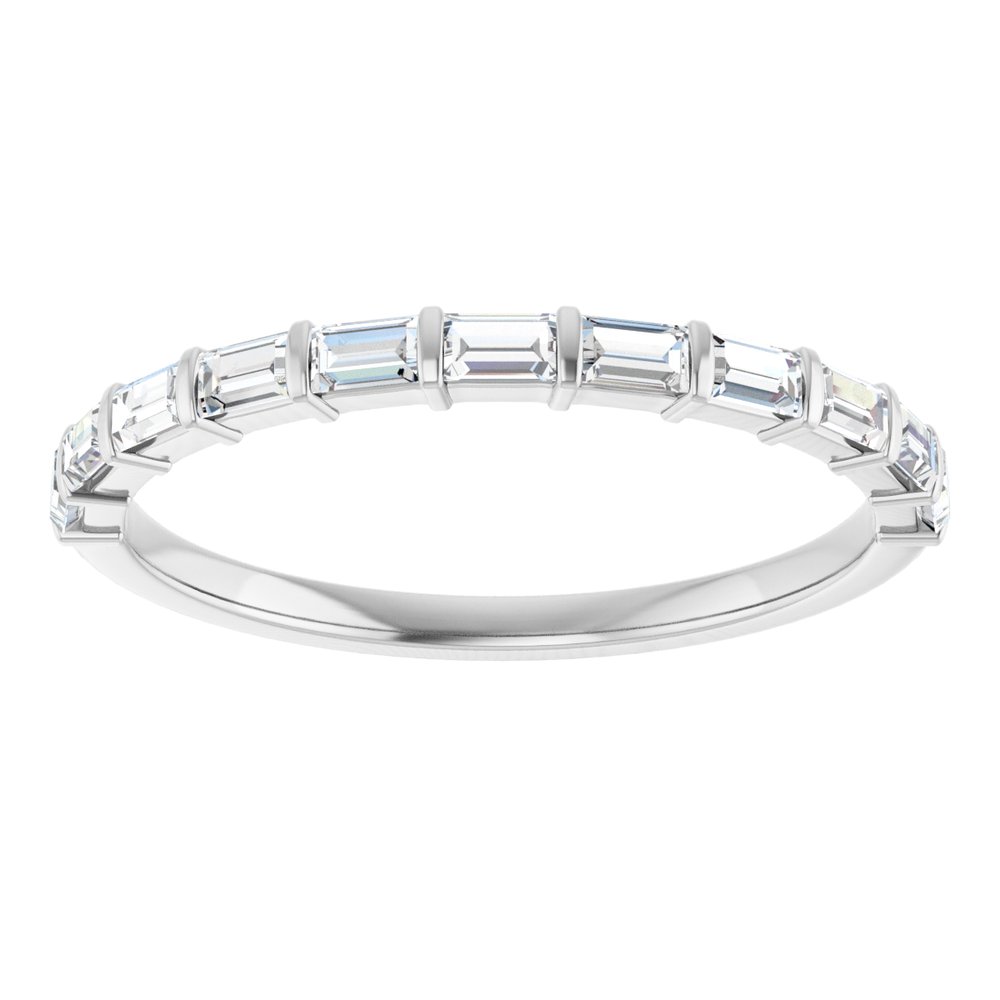 14K White Gold 1/3 CTW Lab-Grown Diamond Anniversary Band