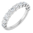 14K White Gold 1 CTW Lab-Grown Diamond Anniversary Band