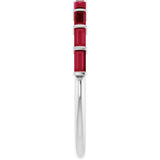 14K White Gold Lab-Grown Ruby Anniversary Band