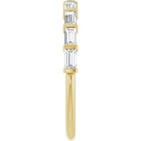 14K Yellow Gold 1/2 CTW Lab-Grown Diamond Anniversary Band