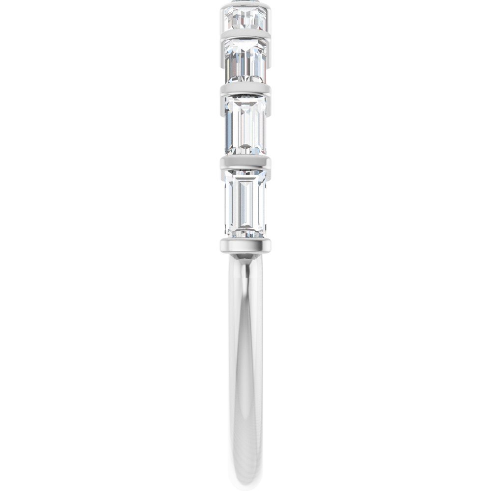 Platinum 1/2 CTW Lab-Grown Diamond Anniversary Band