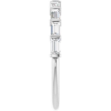 14K White Gold 1/2 CTW Lab-Grown Diamond Anniversary Band