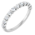 14K White Gold 3/8 CTW Lab-Grown Diamond Anniversary Band