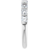 14K White Gold 1 1/3 CTW Lab-Grown Diamond Anniversary Band