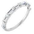14K White Gold 3/4 CTW Lab-Grown Diamond Anniversary Band