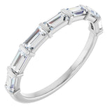 14K White Gold 3/4 CTW Lab-Grown Diamond Anniversary Band
