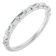 14K White Gold 1/3 CTW Lab-Grown Diamond Anniversary Band