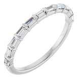 14K White Gold 1/3 CTW Lab-Grown Diamond Anniversary Band