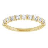 14K Yellow Gold 1/2 CTW Natural Diamond Anniversary Band