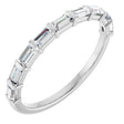 14K White Gold 1/3 CTW Natual Diamond Anniversary Band