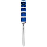 14K White Gold Lab-Grown Sapphire Anniversary Band