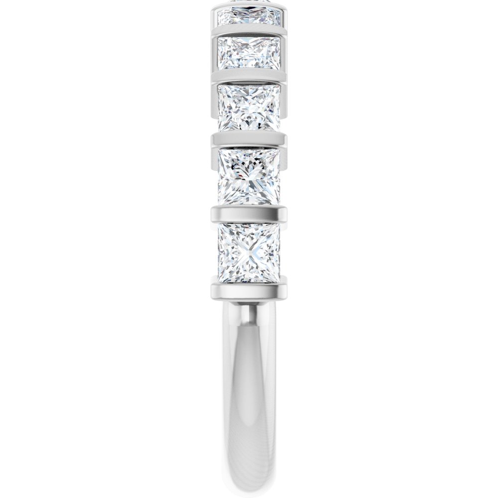 14K White Gold 1 1/2 CTW Lab-Grown Diamond Anniversary Band