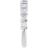 14K White Gold 1 1/2 CTW Lab-Grown Diamond Anniversary Band